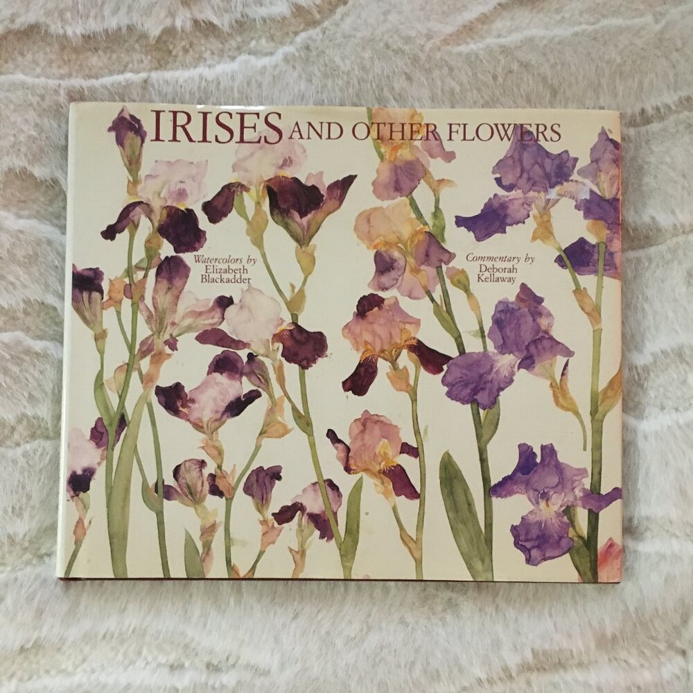 Rare Elizabeth Blackadder Hardcover Watercolor Art Coffee Table Book